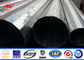 Bitumen Galvanized Steel Q345 Electric Power Pole With 355 Mpa Yield Strength आपूर्तिकर्ता