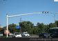 10m Cross Arm Galvanized Driveway Light Poles Street Lamp Pole 7m Length आपूर्तिकर्ता