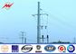 69 KV Philippines Galvanized Steel Pole / Electrical Pole With Cross Arm आपूर्तिकर्ता