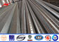 Gr65 Dodecagonal Electric Tubular Steel Pole AWSD 1.1 Transmission Line Poles आपूर्तिकर्ता