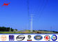 10 kv - 550 kv Electricity Steel Utility Pole For Power Transmission Line आपूर्तिकर्ता