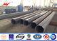 8m 5KN Galvanized Steel Pole / Galvanised Steel Poles For Power Distribution Line आपूर्तिकर्ता