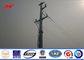 Hot Dip Galvanized Utility Power Electrical Transmission Poles With Accessories आपूर्तिकर्ता