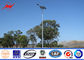 17m Galvanized Painted 400W Round Solar Philippines Street Lighting Poles Price For Road / Highway आपूर्तिकर्ता