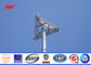 एएसटीएम ए 123 जस्तीकरण मानक के साथ 60 एम व्यावसायिक मोनोपोल टेलीकॉम टॉवर आपूर्तिकर्ता