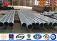 IP65 69kv Galvanised Steel Pole For Electrical Distribution Line Project आपूर्तिकर्ता