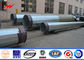IP65 69kv Galvanised Steel Pole For Electrical Distribution Line Project आपूर्तिकर्ता