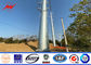 फिलीपींस एनजीसीपी पारंपरिक इलेक्ट्रिक मोनो पोल टॉवर 27 मीटर निकला हुआ किनारा प्रकार आपूर्तिकर्ता