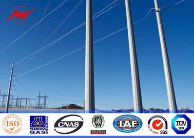 चीन Q345 butrial type electric power pole 2.75mm for 110kv power distribution power substation आपूर्तिकर्ता