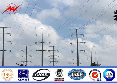 चीन High Voltage 220 KV Double Circuit Electrical Galvanized Steel Pole For Transmission आपूर्तिकर्ता
