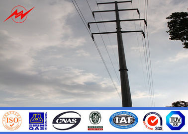 चीन 12m 3mm thickness Steel Utility Pole for electrical power line आपूर्तिकर्ता