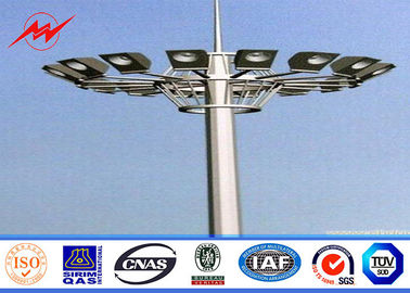 चीन 15M LED High Mast Light Pole Highway / Airport High Mast Lighting Pole ISO 9001 आपूर्तिकर्ता