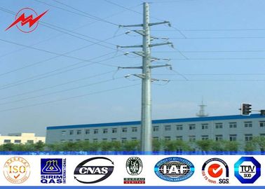 चीन 10M 2.5KN Steel Utility Pole Q345 material for Africa Electicity distribution power with galvanization आपूर्तिकर्ता