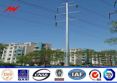 चीन 12sides 10M 2.5KN Steel Utility Pole for overhed distribution structures with earth rod आपूर्तिकर्ता