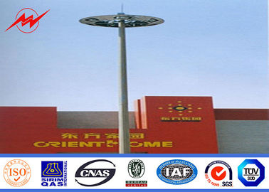 चीन Sealing - in Outdoor Led Display Galvanized Metal Light Pole For Airport Lighting आपूर्तिकर्ता