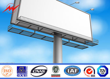 चीन Anticorrosive 3 in1 Round LED Outdoor Billboard Advertising With Backlighting 8m आपूर्तिकर्ता