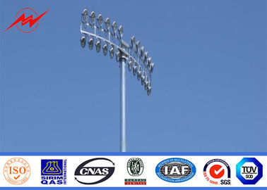 चीन 30m Football Stadium Park Light Pole Columniform 50 Years Lift Time आपूर्तिकर्ता