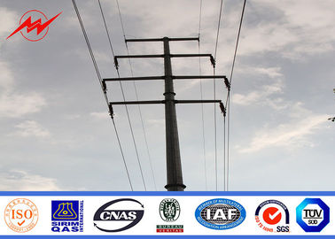 चीन Bitumen Galvanized Steel Pole For Electrical Power Transmission Line आपूर्तिकर्ता