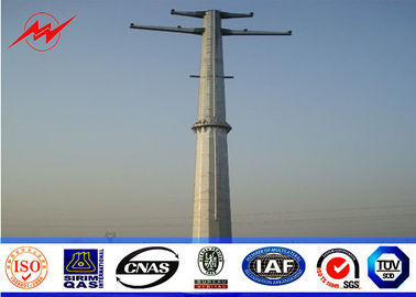 चीन 27M - 35M Transmission Electric Power Pole Monopoles Line GR65 Steel Material आपूर्तिकर्ता