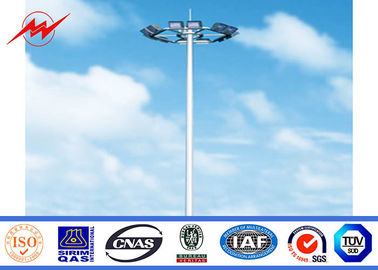 चीन 30m outdoor galvanized high mast light pole for football stadium आपूर्तिकर्ता