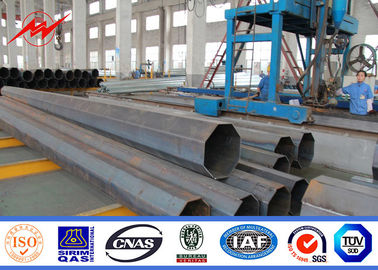 चीन Metal tubular Hot dip Galvanized Steel Pole taper or polygonal Shape आपूर्तिकर्ता