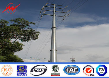 चीन 69kv Steel Electrical Power Pole For Distribution Line Project आपूर्तिकर्ता