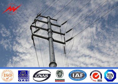 चीन Steel Electrical Power Transmission Poles For Electricity Distribution Line Project आपूर्तिकर्ता