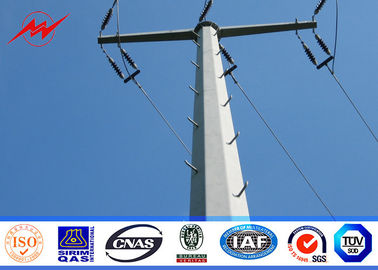 चीन 11.9m 16kn Load Electrical Power Pole 100% Welding Surface Galvanized  Treatment आपूर्तिकर्ता