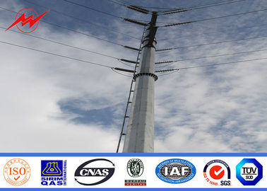 चीन 9m-1250Dan Steel Eleactrical Power Pole For 110kv Cables +/-2% Tolerance आपूर्तिकर्ता