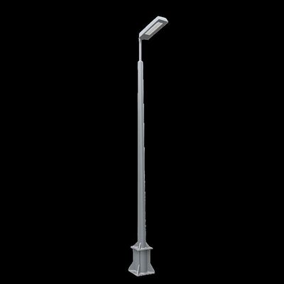 गुणवत्ता  4-8 Meters Customizable Length Street Light Pole with Earthquake Resistant Design and Hot Dip Galvanized Finish कारखाना