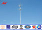 Professional 500Dan Conical Mobile Electrical Transmission Tower Monopole 11kv आपूर्तिकर्ता