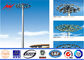 HDG galvanized Power pole High Mast Pole with 400w HPS lanterns आपूर्तिकर्ता
