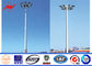 Round Power pole 110KV energy High Mast Pole steel metal Material आपूर्तिकर्ता