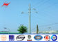 polygonal or conicla high voltage Steel Utility Pole for power Equipment आपूर्तिकर्ता