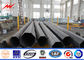 12m 3mm thickness Steel Utility Pole for electrical power line आपूर्तिकर्ता