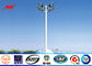25M Height LED High Mast Pole with rasing system for stadium lighting आपूर्तिकर्ता