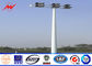 Galvanized 30M High Mast Pole with winch for Parking Lot Lighting आपूर्तिकर्ता