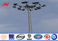 Airport 30M HDG High Mast Pole with double lantern panel for 100 square meters stadium lighting आपूर्तिकर्ता