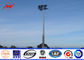 Airport 30M HDG High Mast Pole with double lantern panel for 100 square meters stadium lighting आपूर्तिकर्ता