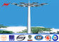 Anticorrosive Round 25M HDG Plaza High Mast Pole with Round Lamp Panel आपूर्तिकर्ता
