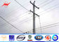 NGCP 8 Sides 50FT Steel Utility Pole for 69KV Electrical Power Distribution with AWS D1.1 Standard आपूर्तिकर्ता