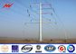 16M 10KN 4mm wall thickness Steel Utility Pole for 132kv distribition transmission power आपूर्तिकर्ता