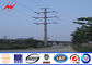 15M Height 6mm Thickness Bitumen Floodlight Pole For High Voltage Transmission Line आपूर्तिकर्ता