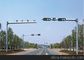 Professional 6M Polygonal Poles LED Traffic Signs For Camera Monitoring आपूर्तिकर्ता