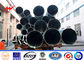 OEM Round Steel Utility Pole 15m 20kn Steel Transmission Poles आपूर्तिकर्ता