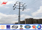 33kv Overhead Line Project Electric Power Pole Galvanised Steel Poles आपूर्तिकर्ता