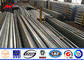 African Bitumen 20 M Double Circuit Galvanized Steel Power Pole 10 KV - 550 KV आपूर्तिकर्ता