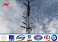 12m Electrical Steel Utility Pole For 132kv Transmission Power Line आपूर्तिकर्ता