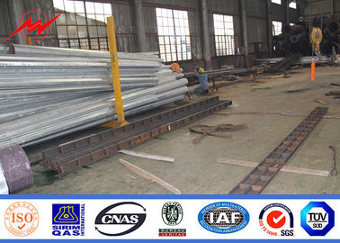 Anti - Corrosion Gr50 Electrical Power Pole With 620 Mpa Ultimate Tensile Strength आपूर्तिकर्ता