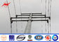 11M 1.8 Safety Factor Steel Utility Poles For Power Transmission Line Project आपूर्तिकर्ता